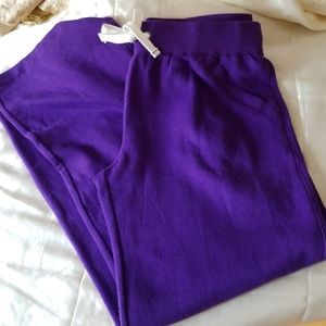 Sonoma Solid Fleece Pants - Medium Long